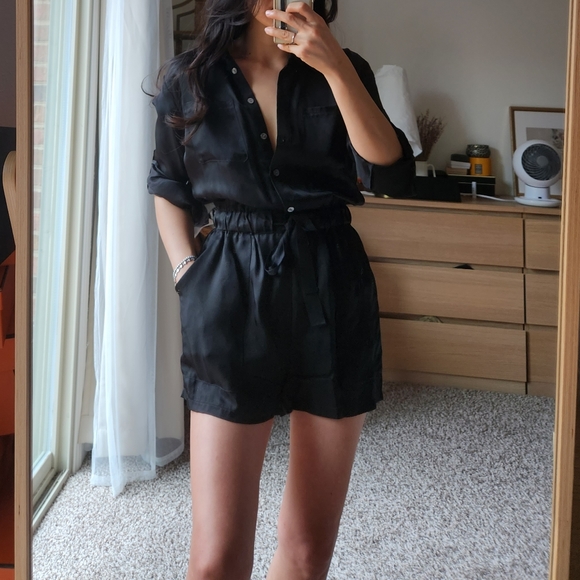 Cinq a sept silky romper - Picture 6 of 9